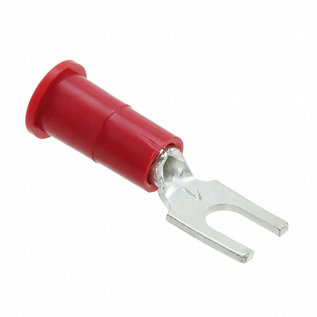 BS-31-6S-P CONN SPADE TERM 18-22AWG #6 RED