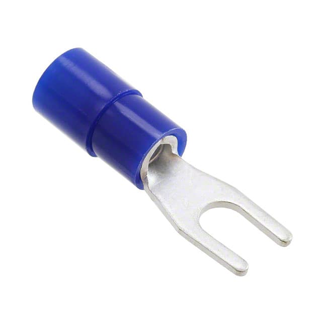3240041 CONN SPADE TERM 14-16AWG M6 BLU
