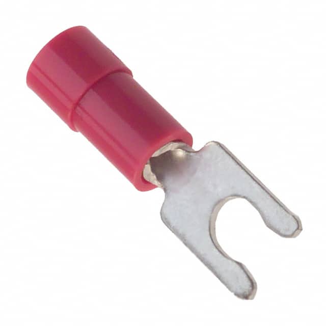 0190990009 CONN SPADE TERM 18-22AWG #6 RED