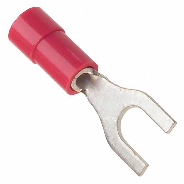 0191440003 CONN SPADE TERM 18-22AWG #8 RED