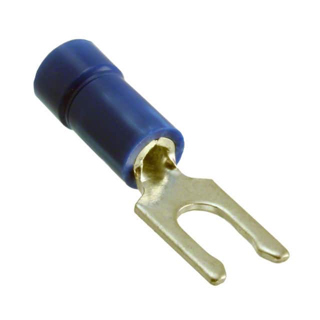 PV14-8LF-M CONN SPADE TERM 14-16AWG #8 BLU