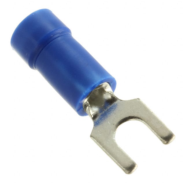 PV14-6F-M CONN SPADE TERM 14-16AWG #6 BLU