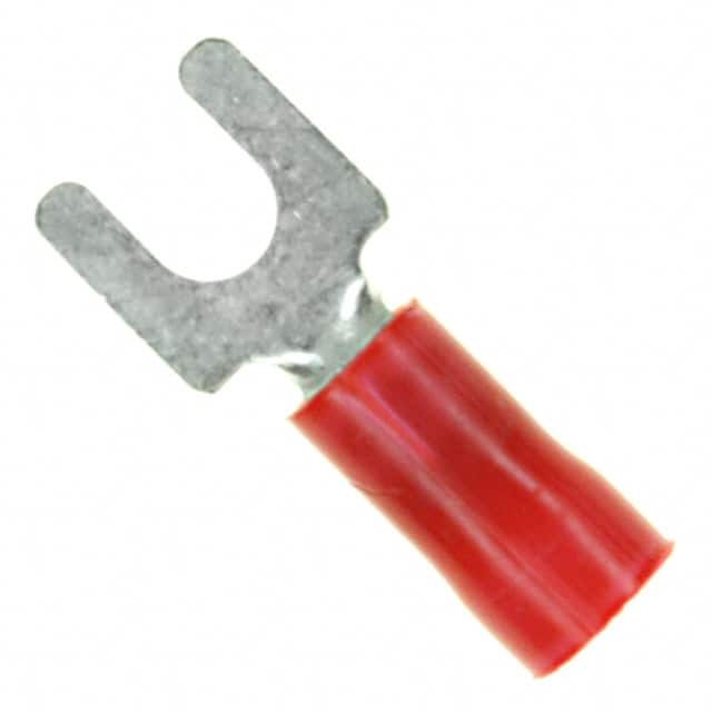 8-320665-1 CONN SPADE TERM 16-22AWG #6 RED
