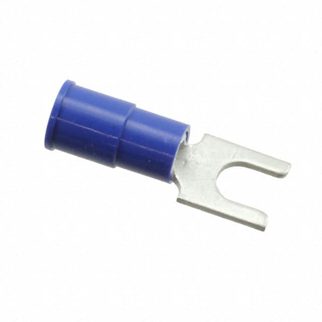 0191300045 CONN SPADE TERM 14-16AWG #8 BLU