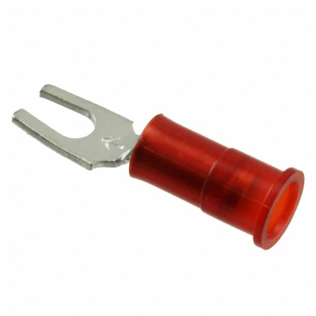 BS-31-6S-NB CONN SPADE TERM 18-22AWG #6 RED