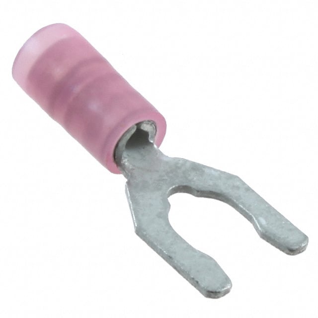 0191150007 CONN SPADE TERM 18-22AWG #5 RED