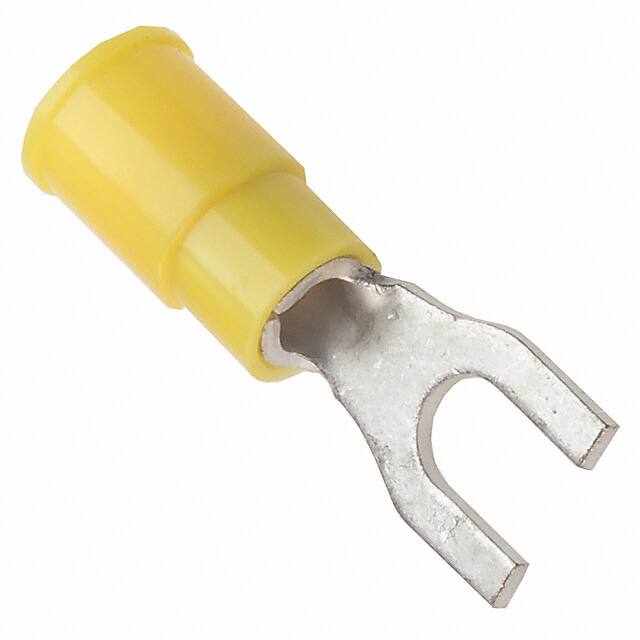 0191440042 CONN SPADE TERM 10-12AWG #10 YEL