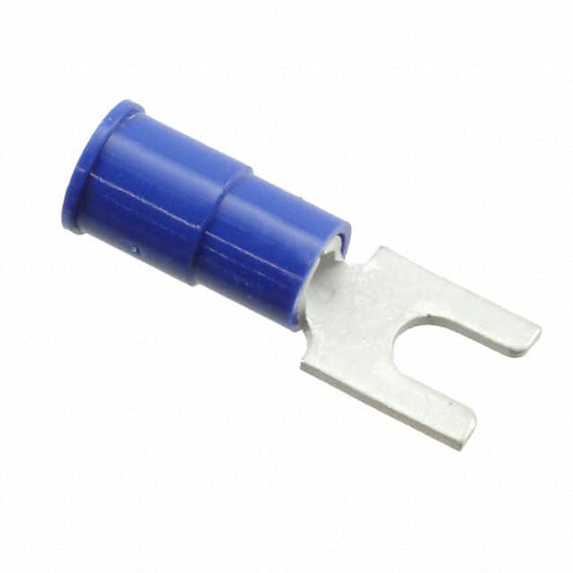 0191300044 CONN SPADE TERM 14-16AWG #6 BLU