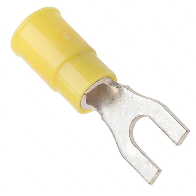 0191440039 CONN SPADE TERM 10-12AWG #8 YEL