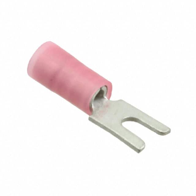 0191390016 CONN SPADE TERM 18-22AWG #4 RED