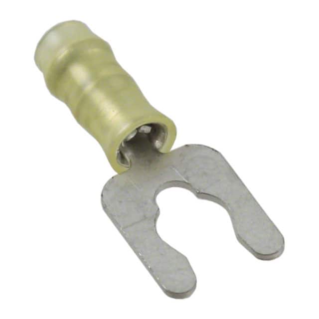 8-52924-1 CONN SPADE TERM 22-26AWG #6 YEL