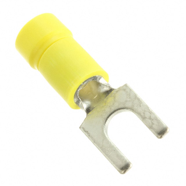 PNF10-10F-D CONN SPADE TERM 10-12AWG #10 YEL