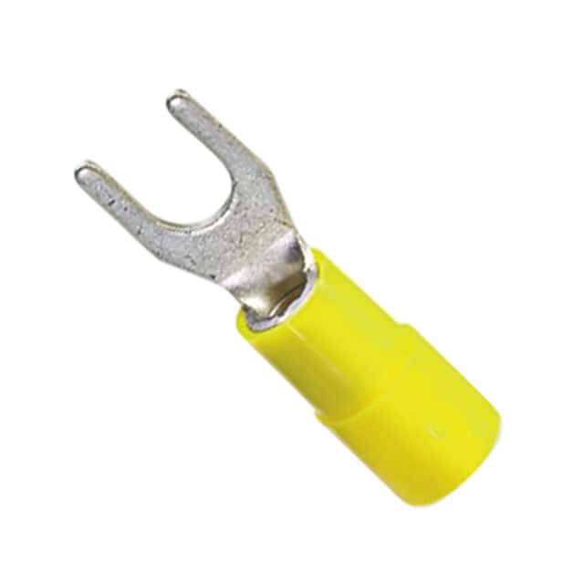 3240043 CONN SPADE TERM 10-12AWG M5 YEL