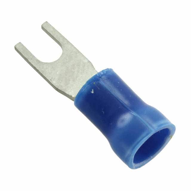132528-1 CONN SPADE TERM 14-16AWG #4 BLU