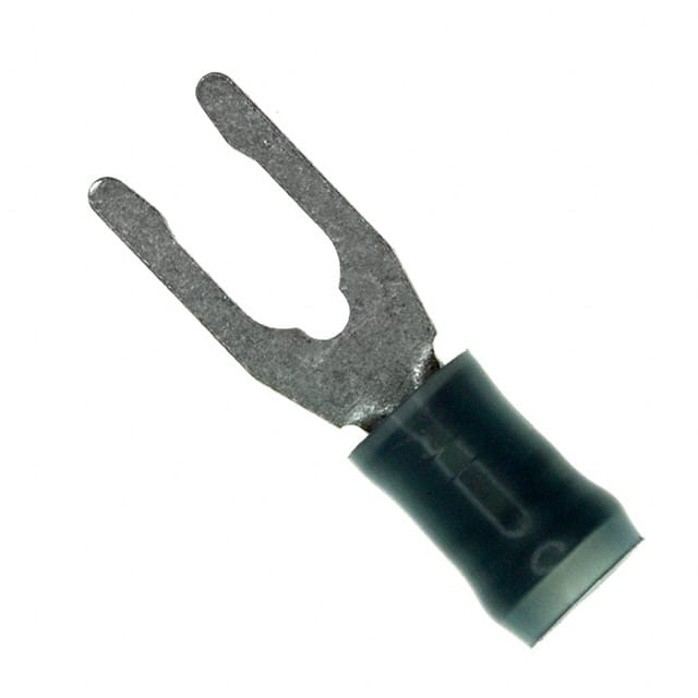 52421-1 CONN SPADE TERM 14-16AWG #8 BLU