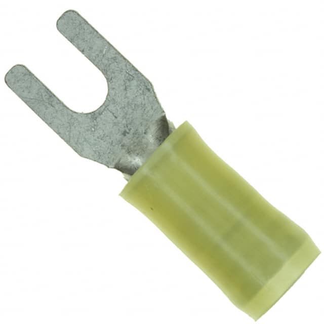 8-326859-1 CONN SPADE TERM 10-12AWG #6 YEL
