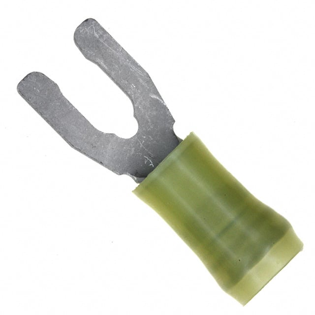 52431-3 CONN SPADE TERM 10-12AWG #8 YEL