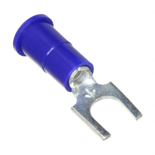 BS-32-10-P CONN SPADE TERM 14-16AWG #10 BLU