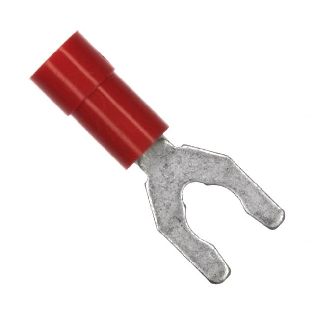 0190990013 CONN SPADE TERM 18-22AWG #8 RED