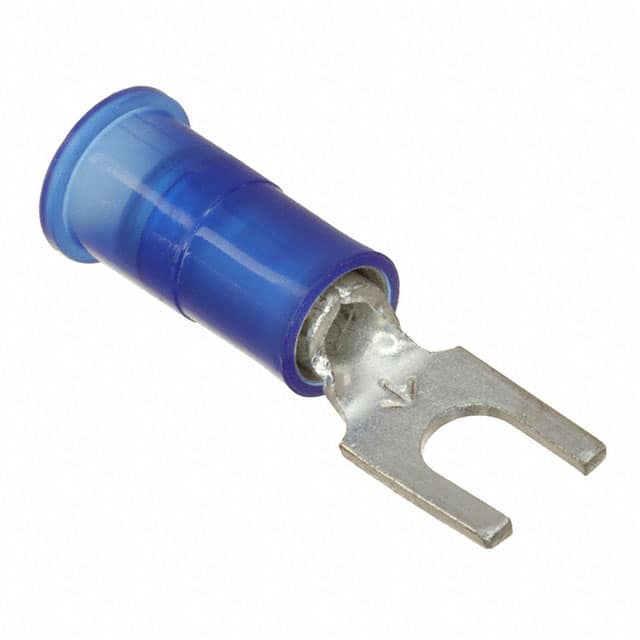 BS-32-6S-NB CONN SPADE TERM 14-16AWG #6 BLU