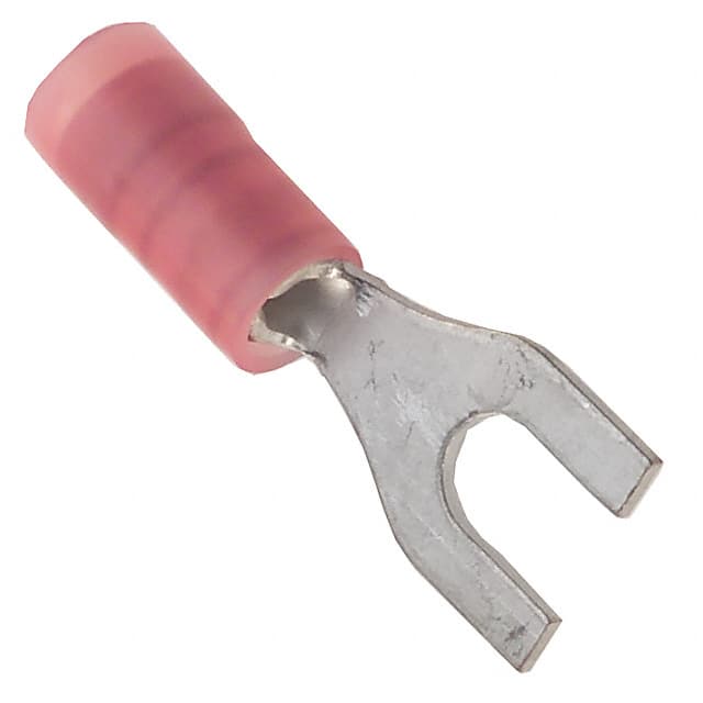 0191980070 CONN SPADE TERM 18-22AWG #6 RED