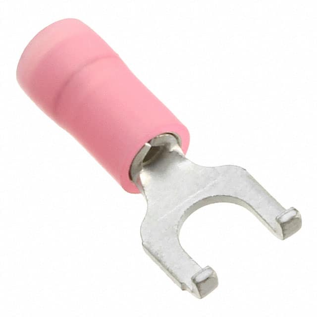 0191270010 CONN SPADE TERM 18-22AWG #8 RED