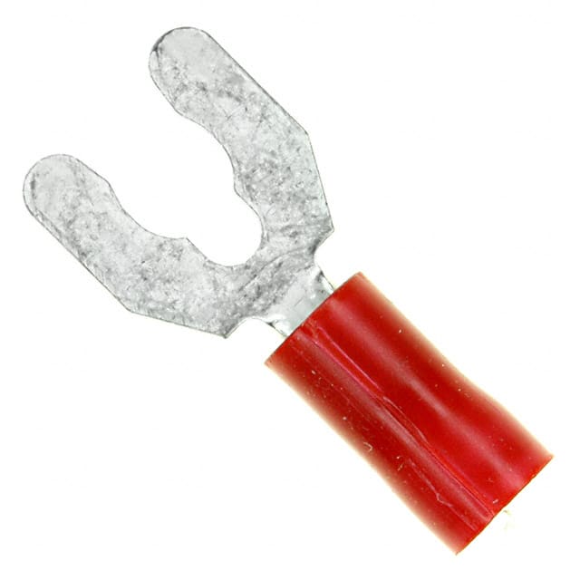 52950-3 CONN SPADE TERM 16-22AWG #8 RED