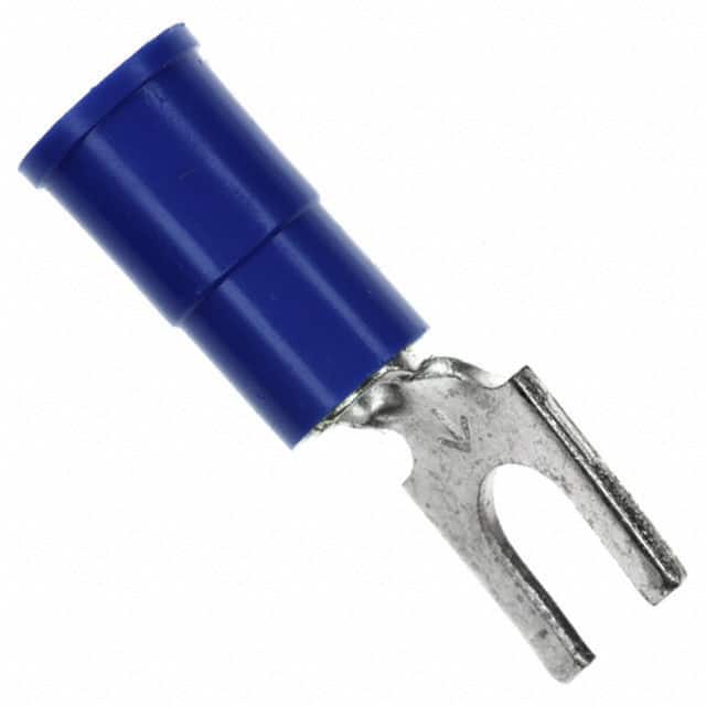 MVU14-8FBK CONN SPADE TERM 14-16AWG #8 BLU