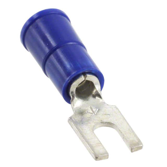 MVU14-4FB/SK CONN SPADE TERM 14-16AWG #4 BLU