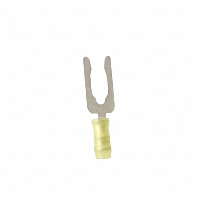 52403-1 CONN SPADE TERM 22-26AWG #6 YEL