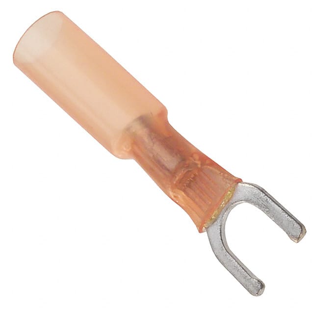 0191640008 CONN SPADE TERM 18-22AWG #10 RED