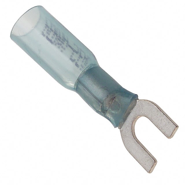 0191640029 CONN SPADE TERM 14-16AWG #8 BLU