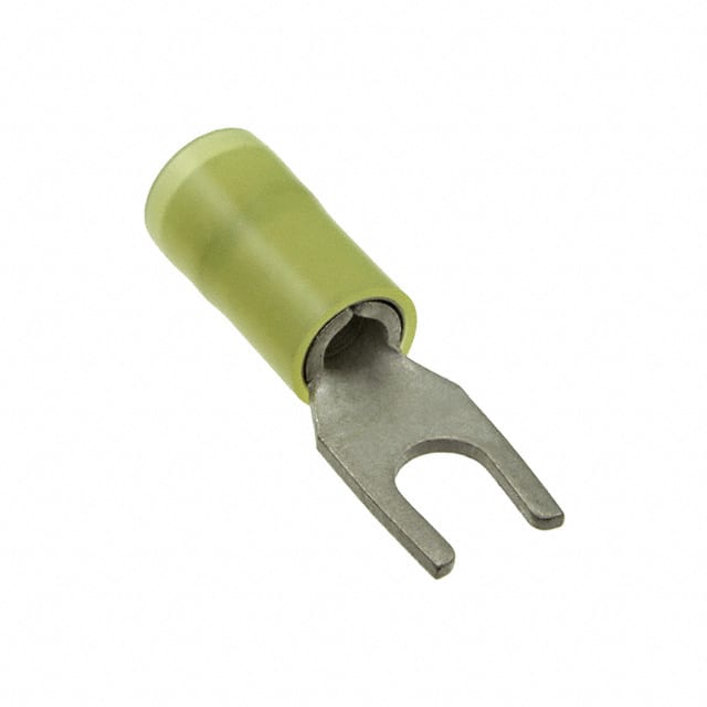 0191390061 CONN SPADE TERM 10-12AWG #10 YEL