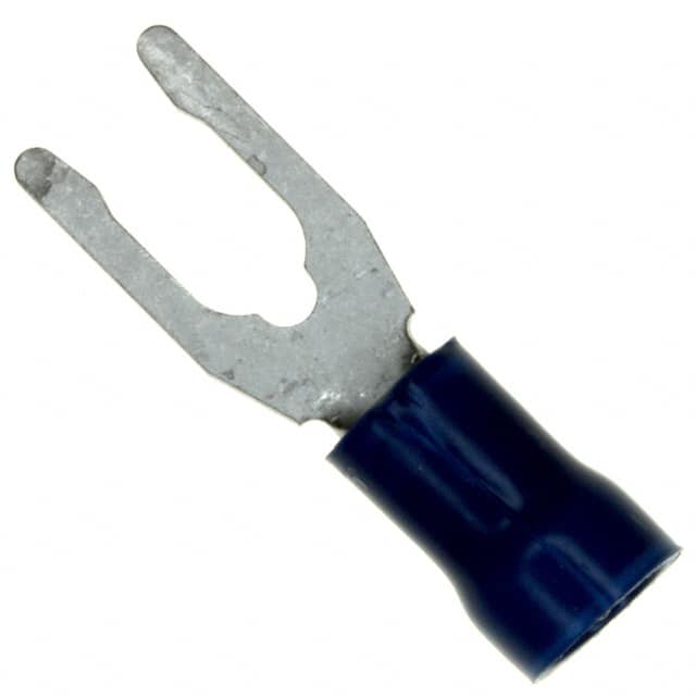 52464 CONN SPADE TERM 14-16AWG #8 BLU
