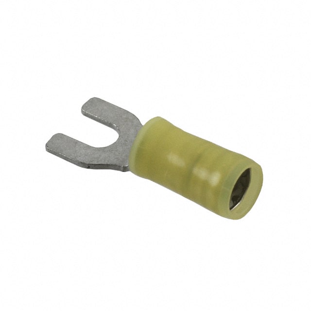 2-32588-1 CONN SPADE TERM 10-12AWG #8 YEL