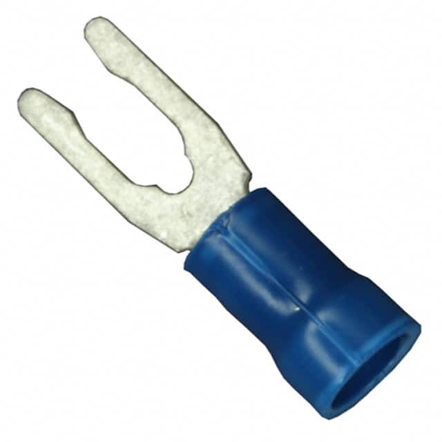 52463 CONN SPADE TERM 14-16AWG #6 BLU