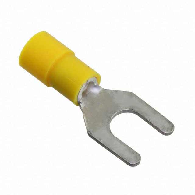 3240044 CONN SPADE TERM 10-12AWG M6 YEL
