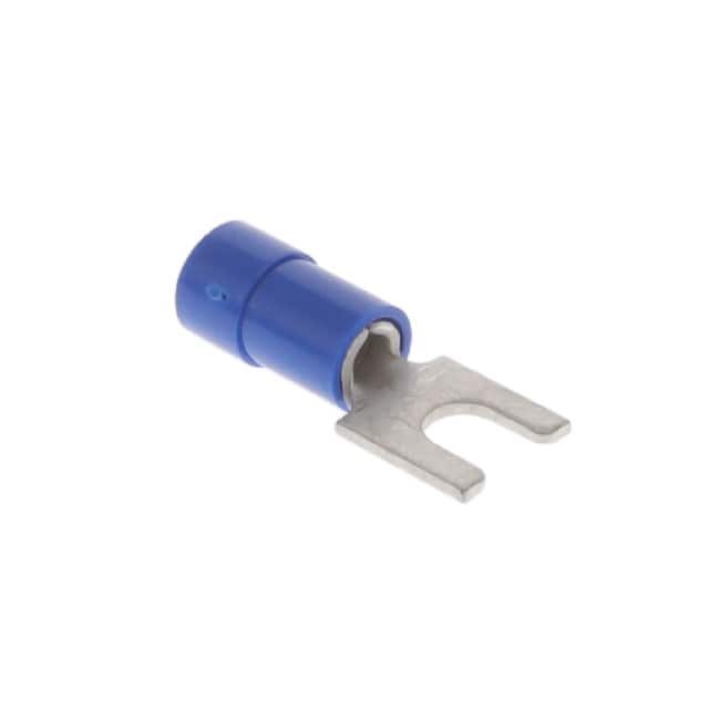 0191310020 CONN SPADE TERM 14-16AWG #6 BLU