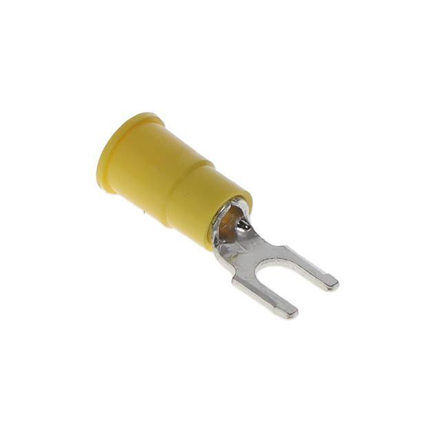 BS-33-10-P CONN SPADE TERM 10-12AWG #10 YEL