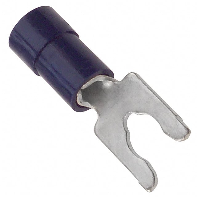 0190990032 CONN SPADE TERM 14-16AWG #8 BLU
