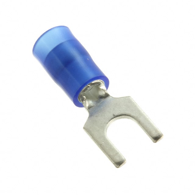 PN14-8F-M CONN SPADE TERM 14-16AWG #8 BLU