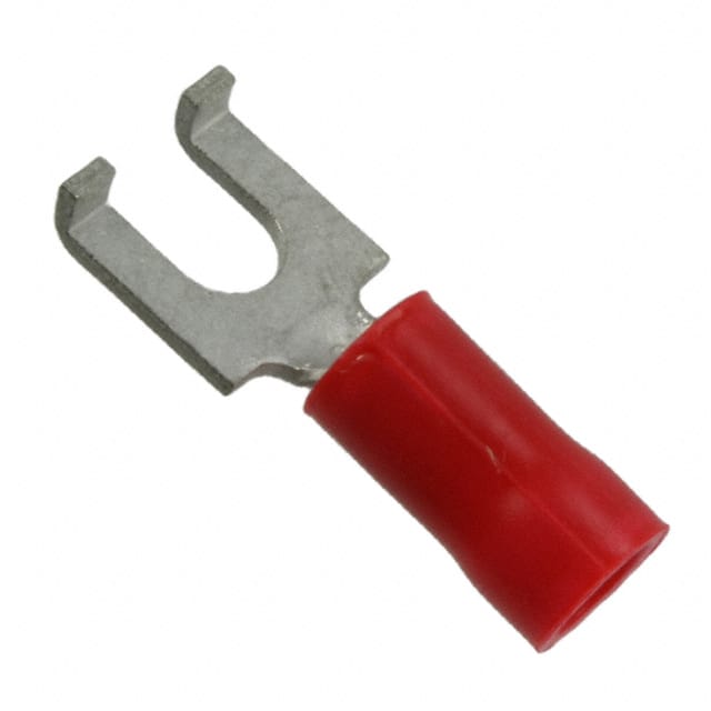 8-322249-1 CONN SPADE TERM 16-22AWG #6 RED