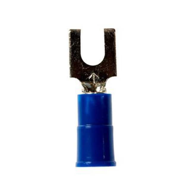 MVU14-6FBX CONN SPADE TERM 14-16AWG #6 BLU