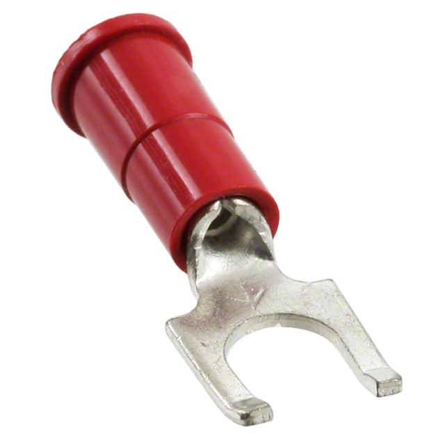 MVU18-10FFBK CONN SPADE TERM 18-22AWG #10 RED