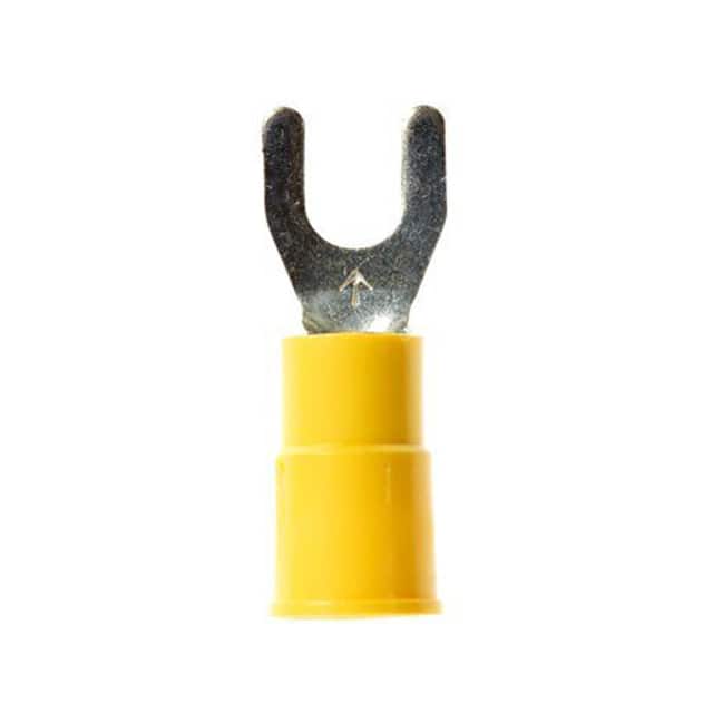 MVU10-10FX CONN SPADE TERM 10-12AWG #10 YEL