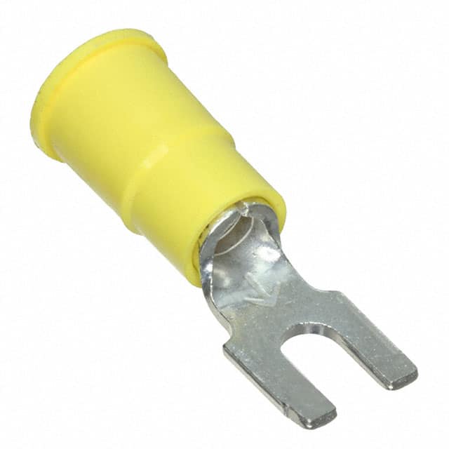 BFV10-6Q CONN SPADE 10-12AWG#6 YEL 1=1PC