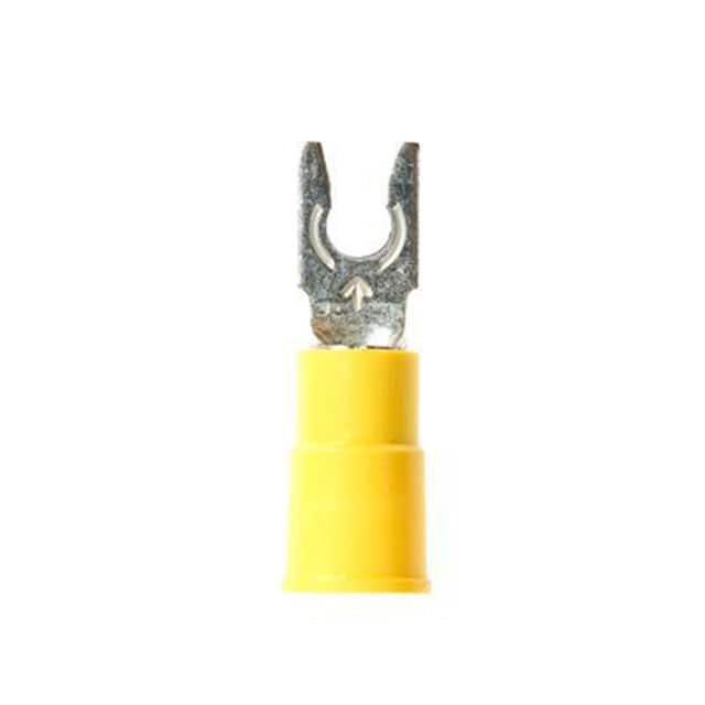 LFV10-8Q CONNSPADETERM10-12AWG#8YEL 1=1PC