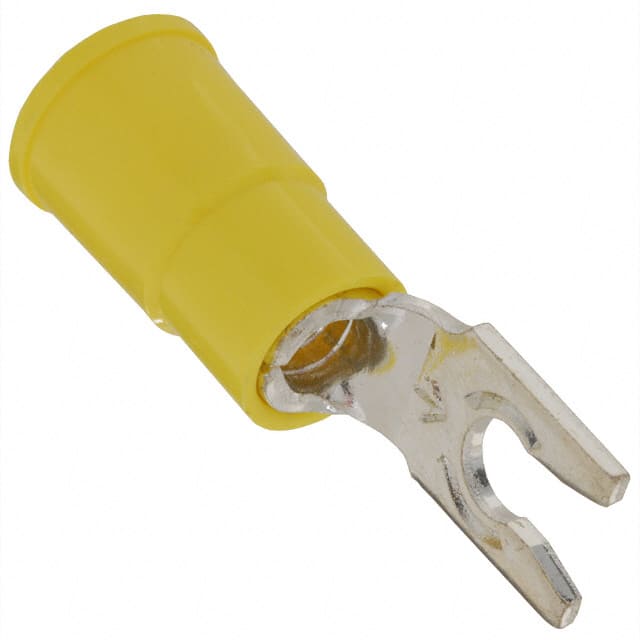 MVU10-6FLK CONN SPADE TERM 10-12AWG #6 YEL