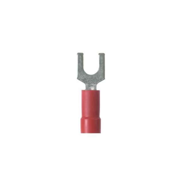 PV18-6F-CY CONN SPADE TERM 18-22AWG #6 RED