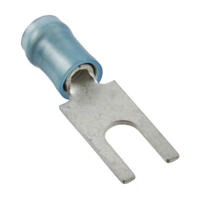 325199 CONN SPADE TERM 14-16AWG #8 BLU